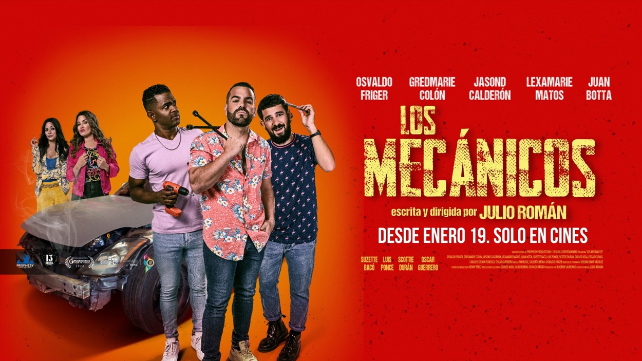 Llega a los cines la película puertorriqueña “Los Mecánicos” Buenas